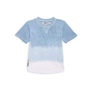 Vintage Havana Boys' Dip Dye Tee Bali Blue Size 6 1437